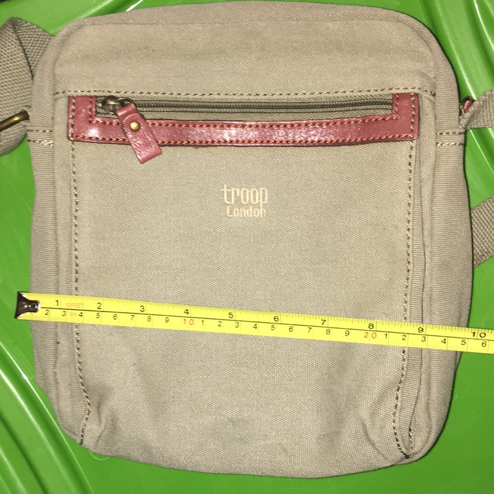Troop Canvas Crossbody Bag London Khaki